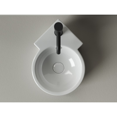 Накладная раковина белая 12.5х43х31см Ceramica Nova Element CN5019