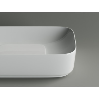 Накладная раковина белая 14.5х60х37.5см Ceramica Nova Element CN5021
