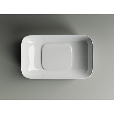 Накладная раковина белая 14.5х60х37.5см Ceramica Nova Element CN5021