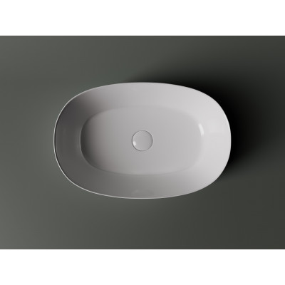 Накладная раковина белая 14.5х54х35см Ceramica Nova Element CN5022