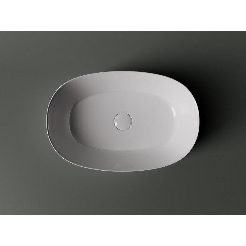 Накладная раковина белая 14.5х54х35см Ceramica Nova Element CN5022