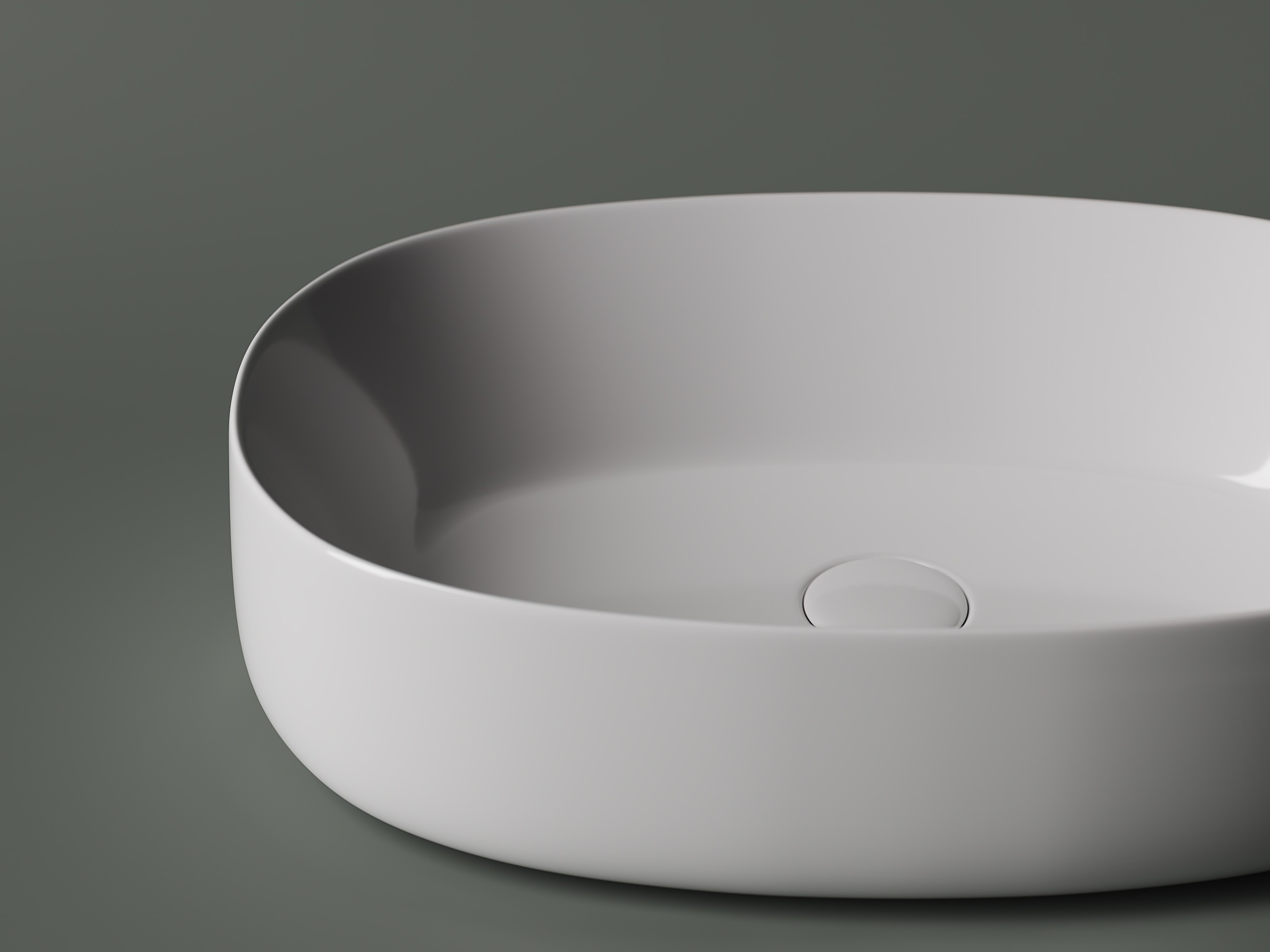 Накладная раковина белая 14.5х54х35см Ceramica Nova Element CN5022