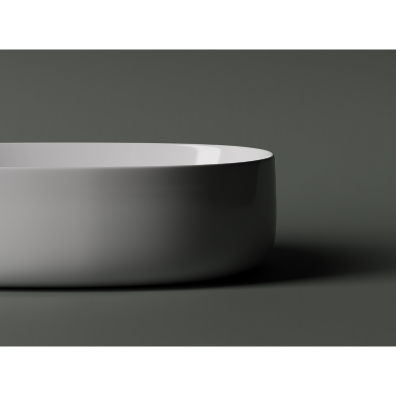 Накладная раковина белая 14.5х54х35см Ceramica Nova Element CN5022