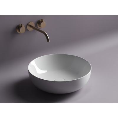 Умывальник чаша накладная круглая 42*42*13см  Ceramica Nova Element CN5024