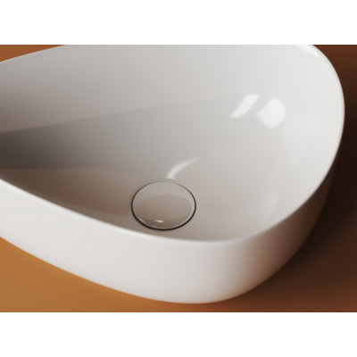Накладная раковина белая 45.5x32x15.5см Ceramica Nova Element CN5026