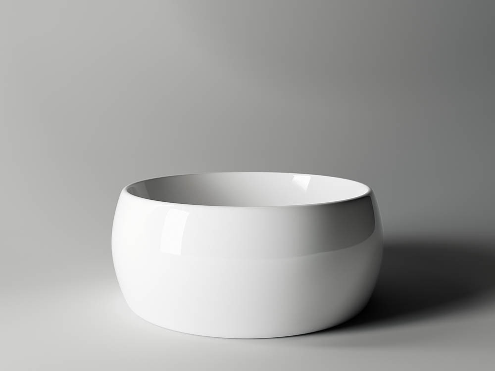Накладная раковина белая 39.5x15.5см Ceramica Nova Element CN6001