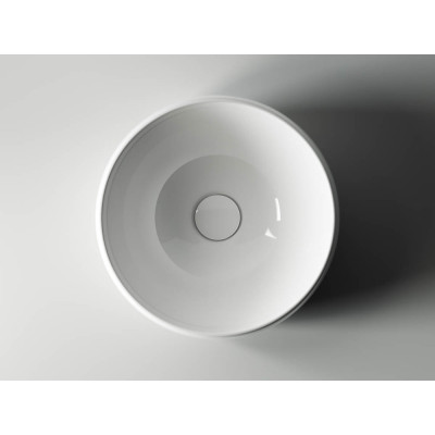 Накладная раковина белая 39.5x15.5см Ceramica Nova Element CN6001