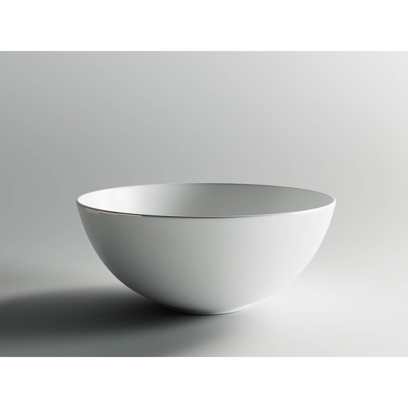Накладная раковина белая 36x15.5см Ceramica Nova Element CN6003