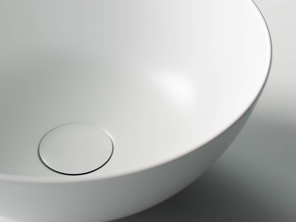Накладная раковина белая 36x15.5см Ceramica Nova Element CN6003