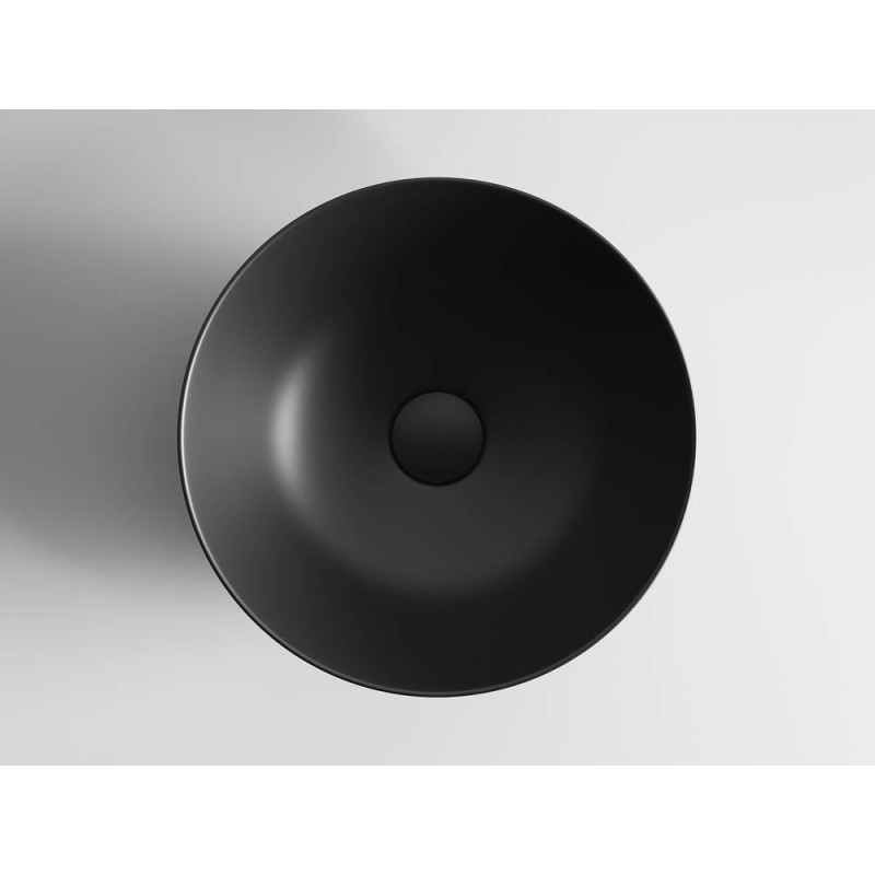 Накладная раковина черная 36x15.5см Ceramica Nova Element CN6004