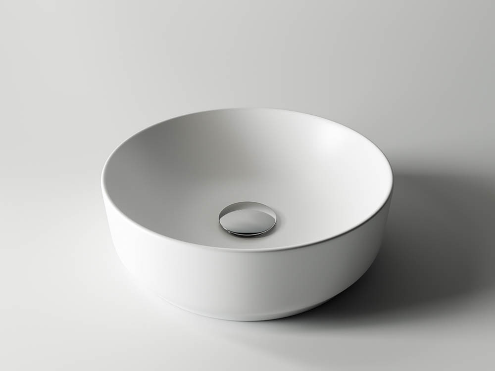 Накладная раковина белая 35.5x12.5см Ceramica Nova Element CN6006