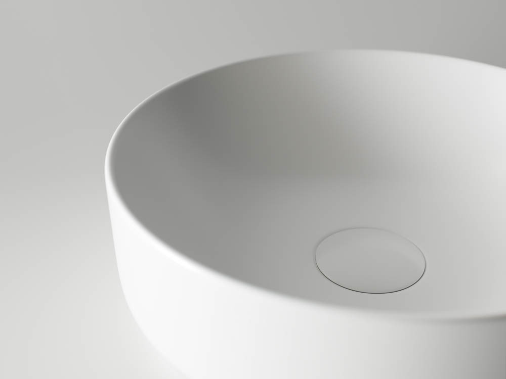Накладная раковина белая 35.5x12.5см Ceramica Nova Element CN6006