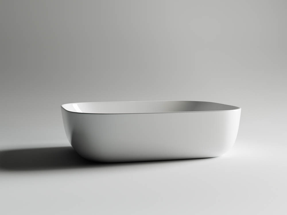 Накладная раковина белая 14х50.5х40.5см Ceramica Nova Element CN6008
