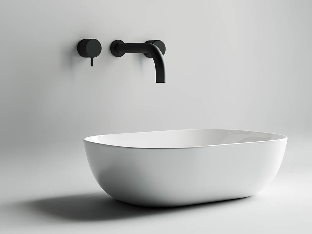 Накладная раковина белая 13.5х45.5х32.5см Ceramica Nova Element CN6009