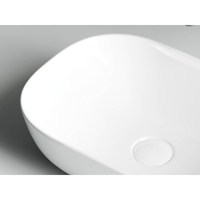 Накладная раковина белая 13.5х45.5х32.5см Ceramica Nova Element CN6009