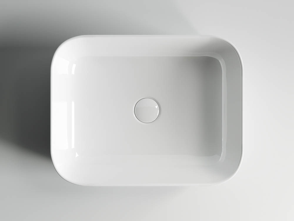 Накладная раковина белая 13х50х39см Ceramica Nova Element CN6011