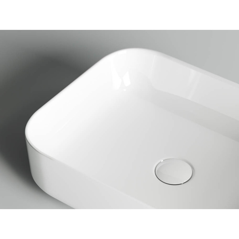 Накладная раковина белая 13х50х39см Ceramica Nova Element CN6011