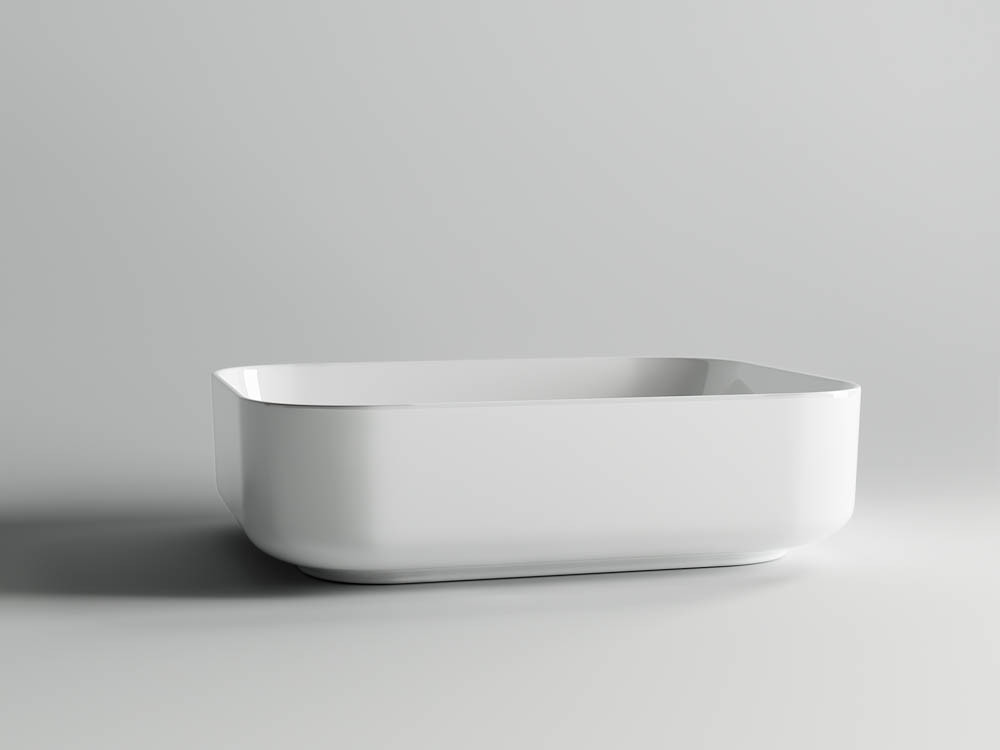 Накладная раковина белая 13х50х39см Ceramica Nova Element CN6011