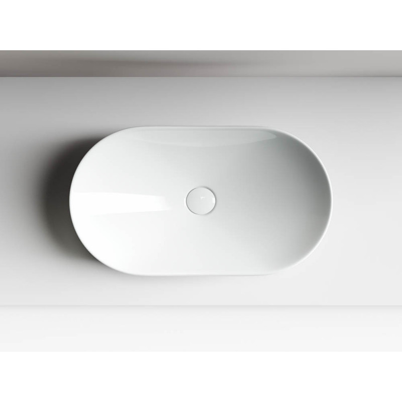Накладная раковина белая 14.5х62х36см Ceramica Nova Element CN6015