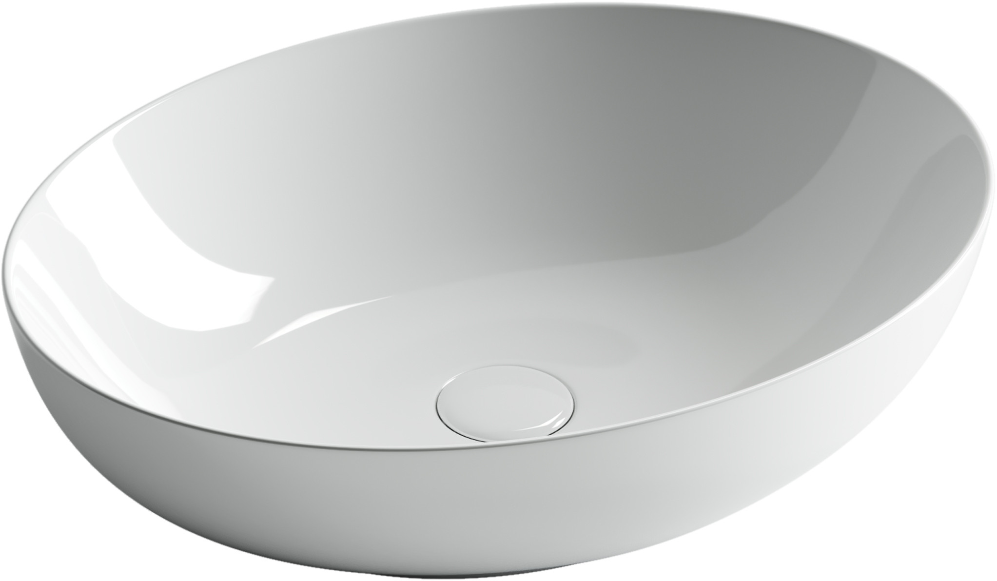 Накладная раковина белая 13х52х39.5см Ceramica Nova Element CN6017