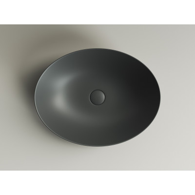 Накладная раковина антрацит 13х52х39.5см Ceramica Nova Element CN6017MDH