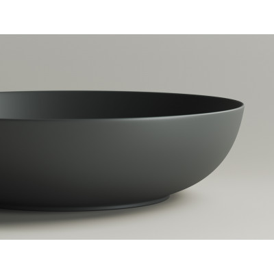 Накладная раковина антрацит 13х52х39.5см Ceramica Nova Element CN6017MDH