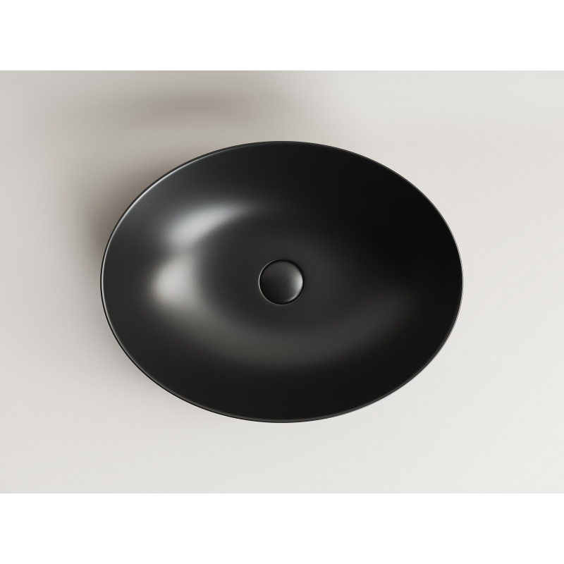 Накладная раковина черная 13х52х39.5см Ceramica Nova Element CN6017MB