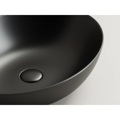 Накладная раковина черная 13х52х39.5см Ceramica Nova Element CN6017MB