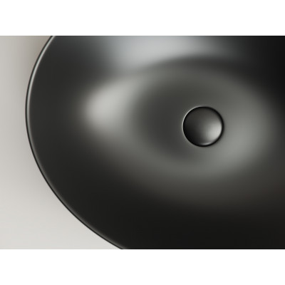 Накладная раковина черная 13х52х39.5см Ceramica Nova Element CN6017MB