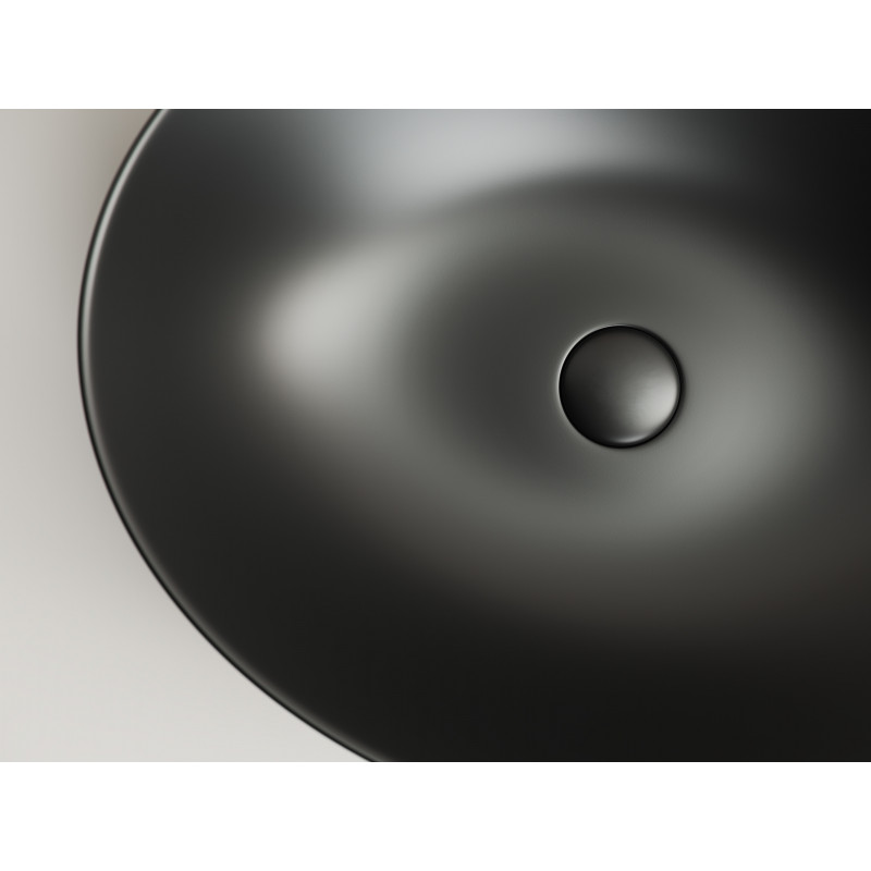Накладная раковина черная 13х52х39.5см Ceramica Nova Element CN6017MB