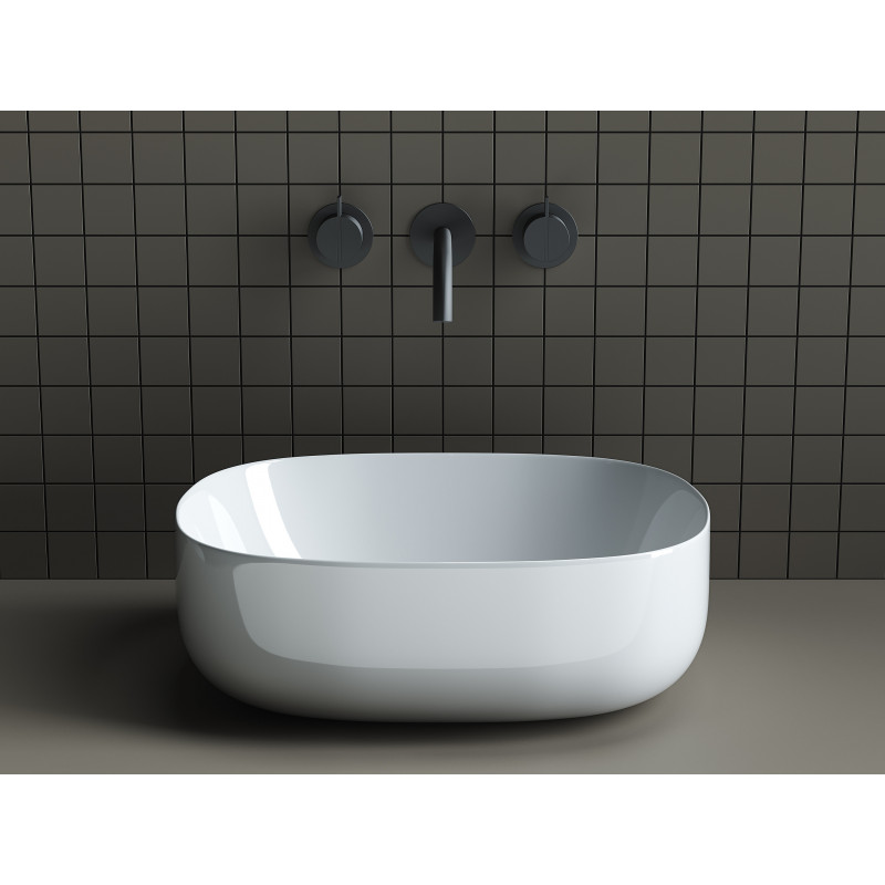 Накладная раковина белая 15.5х46х35см Ceramica Nova Element CN6018