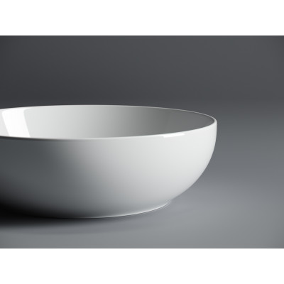 Накладная раковина белая 37x11см Ceramica Nova Element CN6020