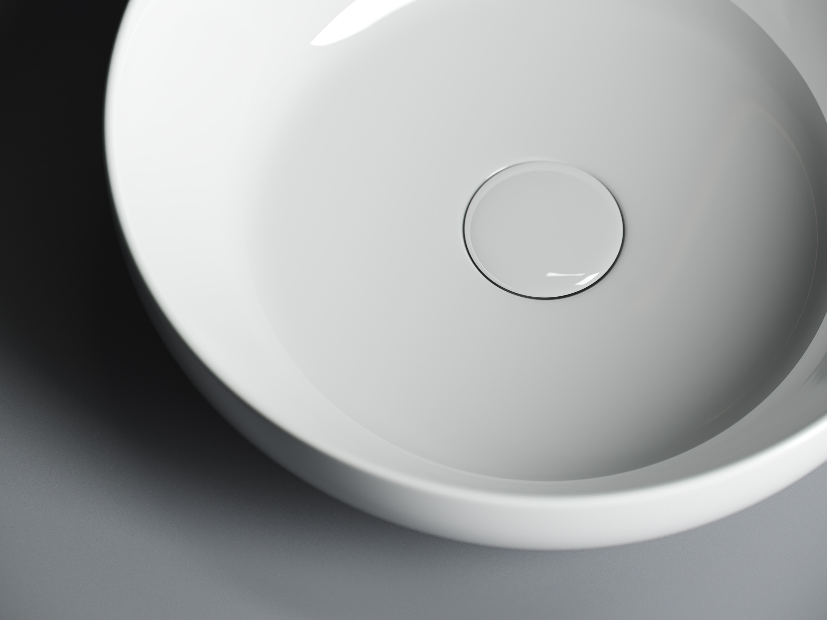 Накладная раковина белая 37x11см Ceramica Nova Element CN6020