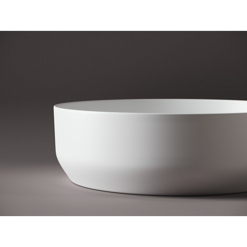 Накладная раковина белая 39x12см Ceramica Nova Element CN6022MW