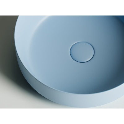 Накладная раковина голубая 39x12см Ceramica Nova Element CN6022ML