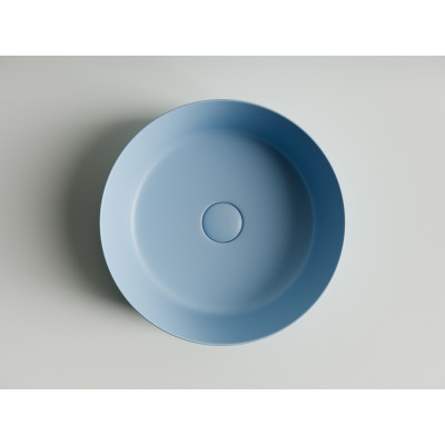 Накладная раковина голубая 39x12см Ceramica Nova Element CN6022ML