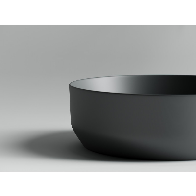 Накладная раковина темный антрацит 39x12см Ceramica Nova Element CN6022MDH