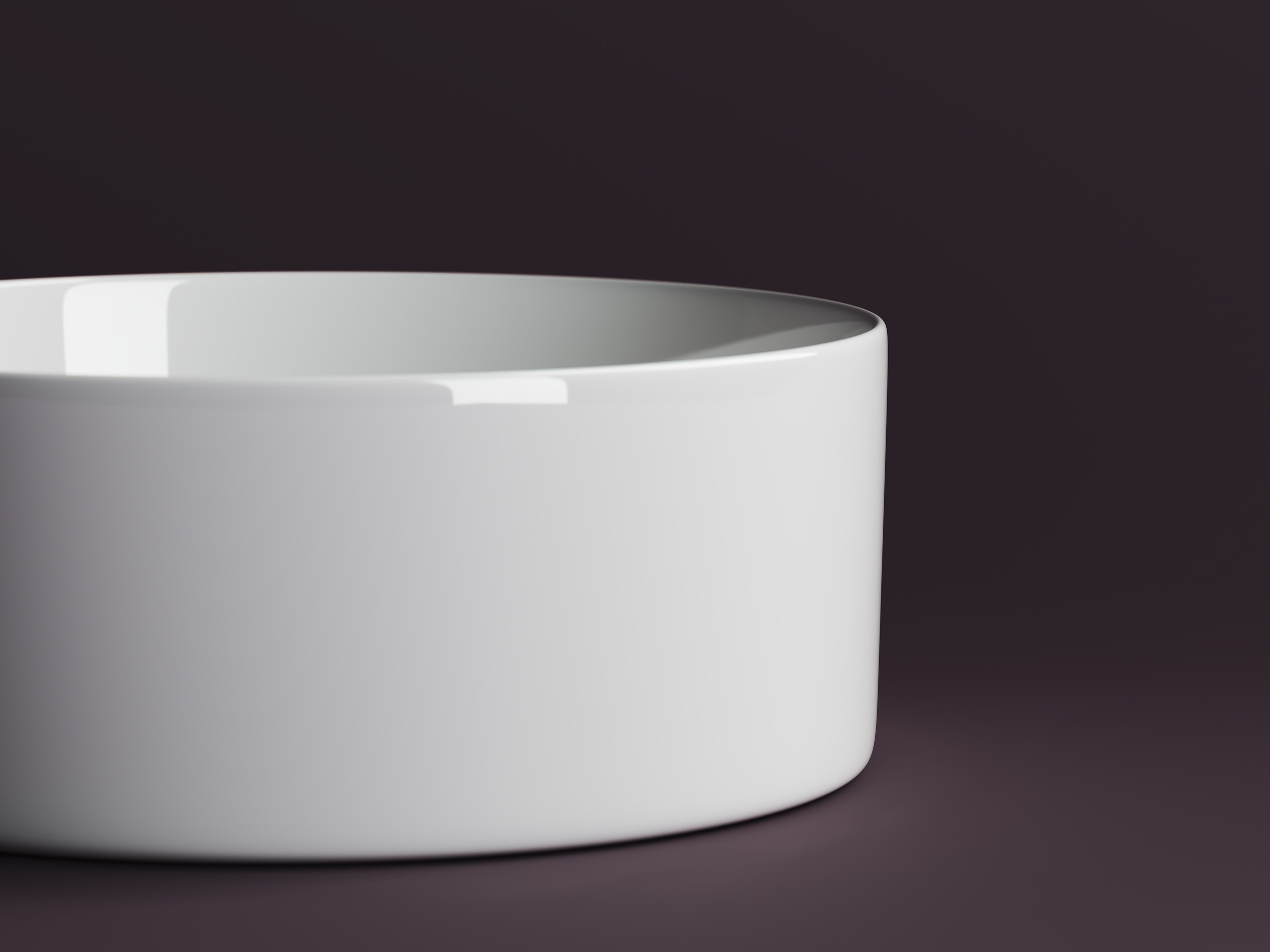 Накладная раковина белая 36x14см Ceramica Nova Element CN6032