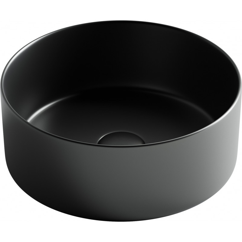 Накладная раковина черная 36x14см Ceramica Nova Element CN6032MB