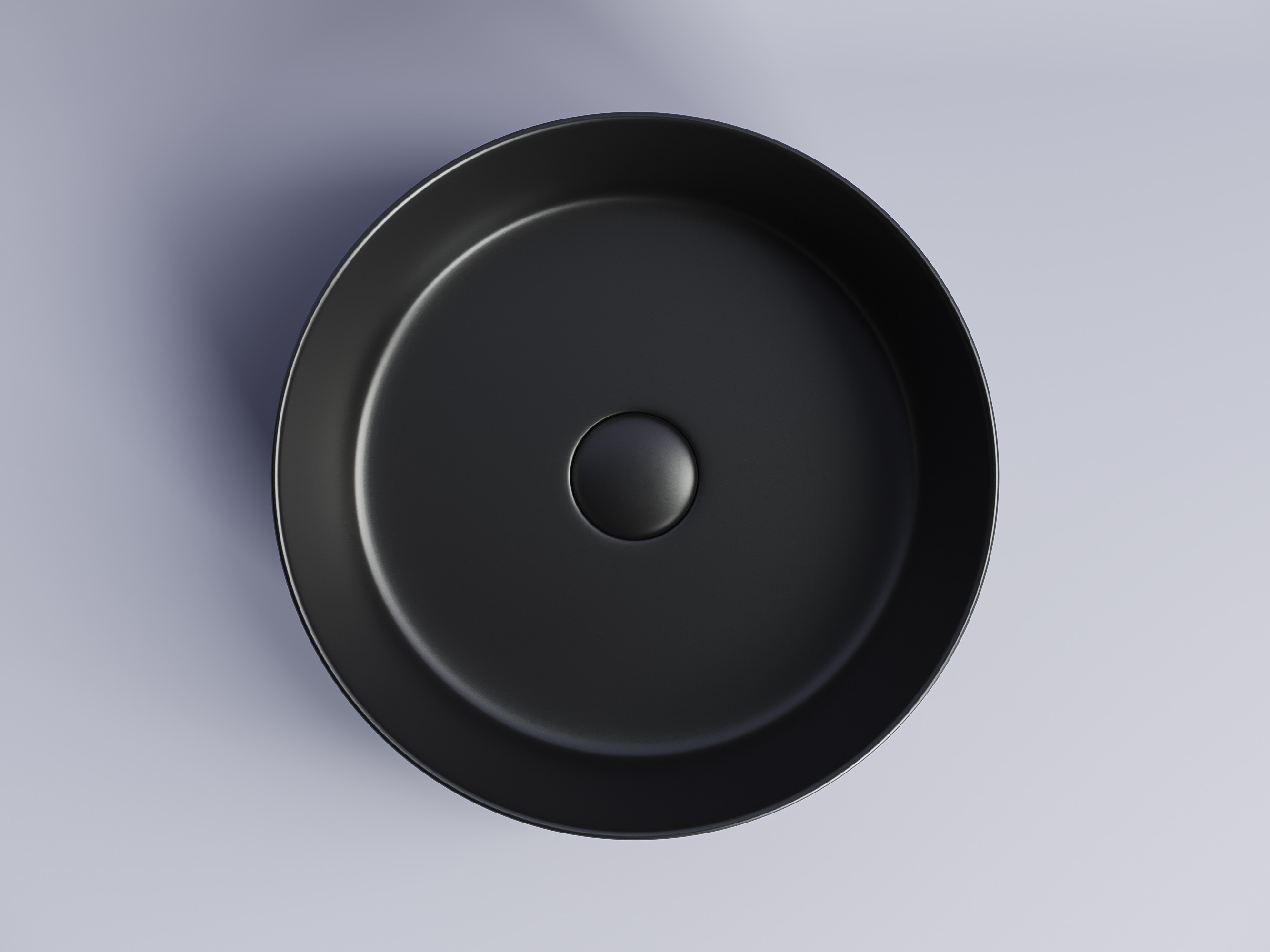 Накладная раковина черная 36x14см Ceramica Nova Element CN6032MB