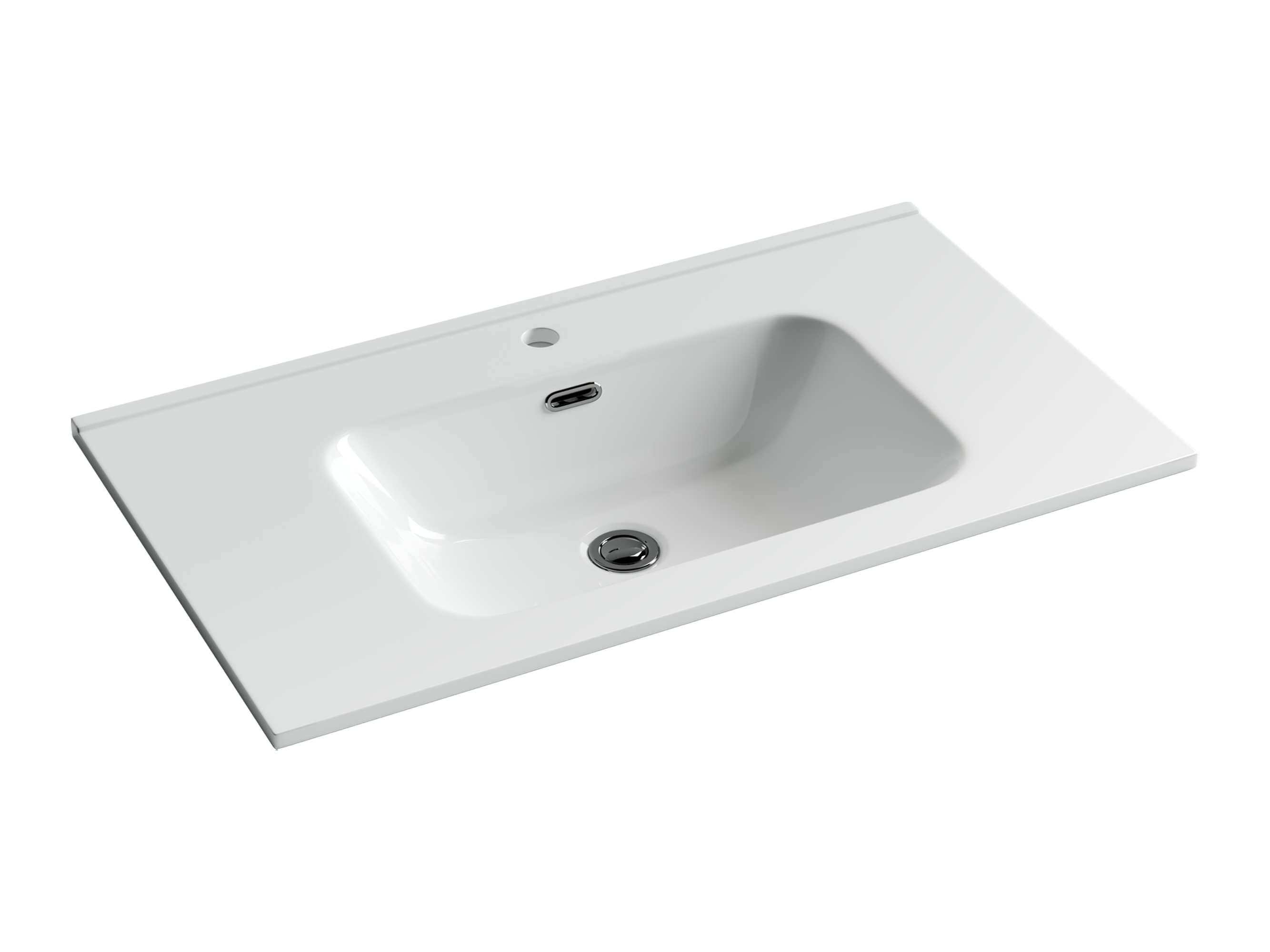 Накладная раковина белая 81x46.5x12.5см Ceramica Nova Element CN7005