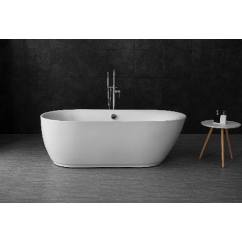 Акриловая ванна отдельностоящая белая 180х84х58см Ceramica Nova FB07
