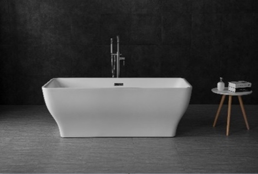 Акриловая ванна отдельностоящая белая 170х80х58см Ceramica Nova FB09