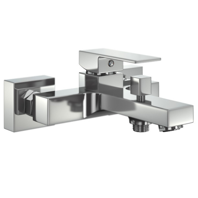 Смеситель для ванны хром Ceramica Nova Cubic 70015CH