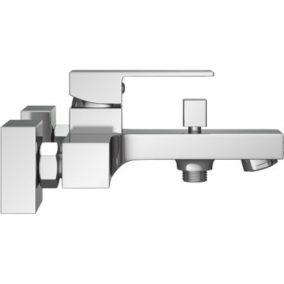 Смеситель для ванны хром Ceramica Nova Cubic 70015CH