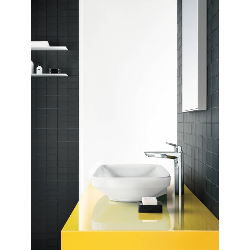 Смеситель для раковины Hansgrohe Logis 190, однорычажный, без сливного набора 71091000 хром