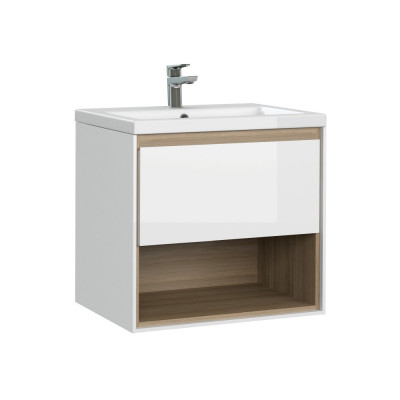 Тумба для раковины белая Cersanit Louna SZ-LOU-CO60/Wh