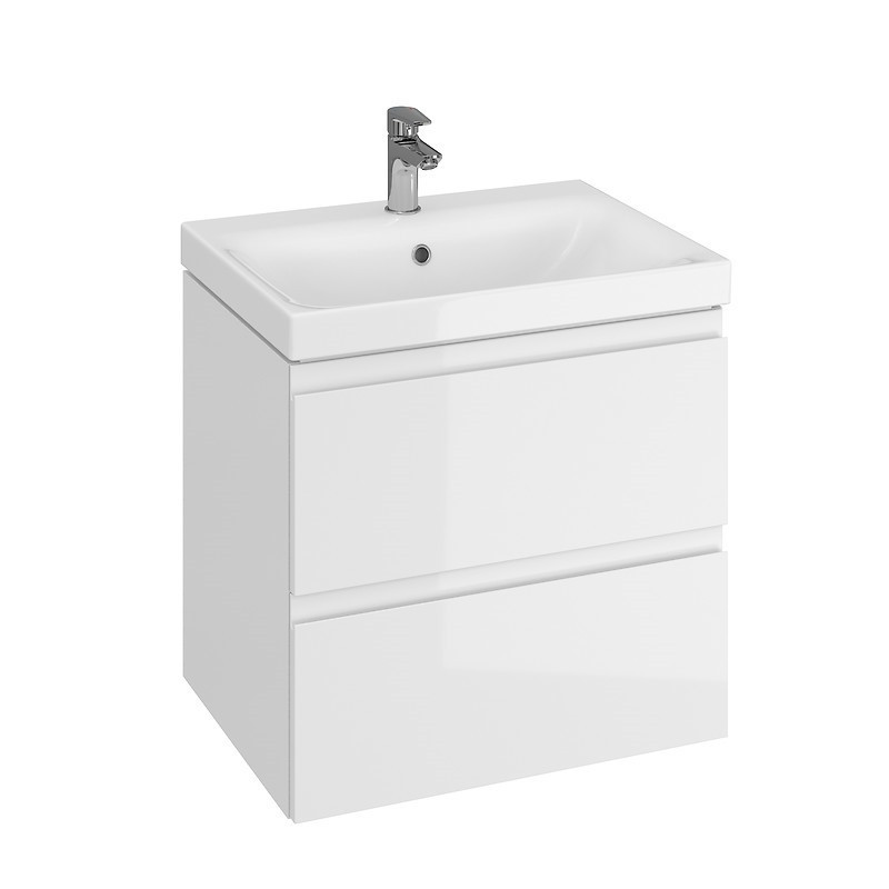 Тумба для раковины белая Cersanit Moduo SZ-MOD-MO60/Wh