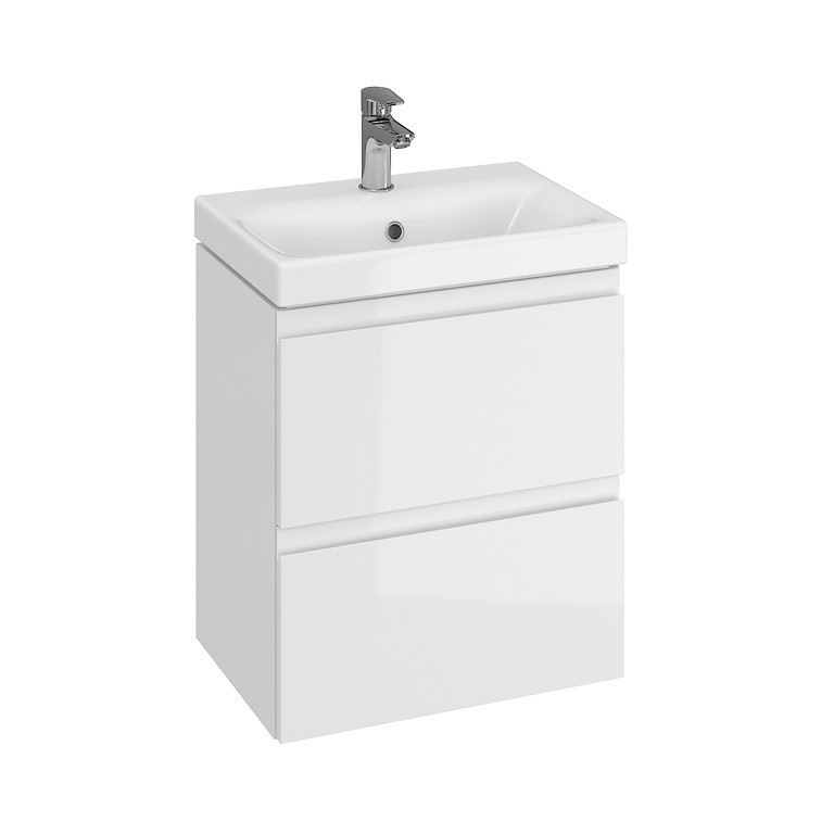 Тумба для раковины белая Cersanit Moduo SZ-MOD-MO50Sl/Wh