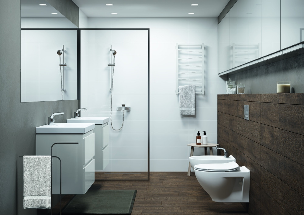 Шкафчик для ванны 60см белый Cersanit Moduo SW-MOD60/Wh